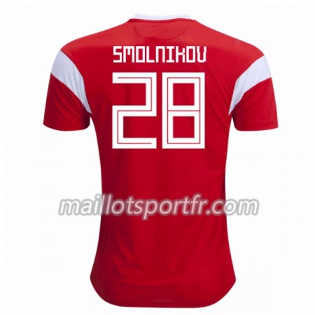 Maillot de Foot Russie Smolnikov 28 Domicile Coupe du monde 2018 Maillot de Foot Russie Smolnikov 28 Domicile Coupe du monde 2018
